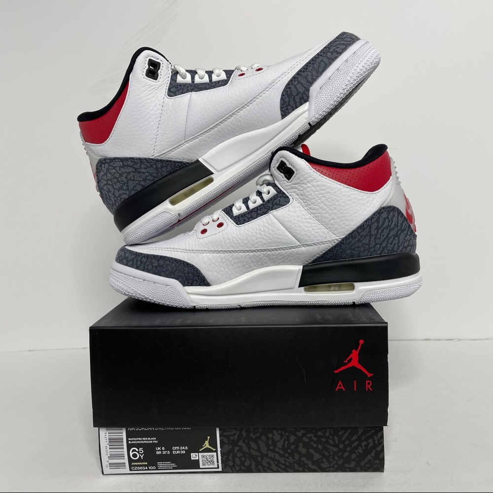 Nike Air Jordan 3 Retro SE GS “Denim” NEW - Picture 3 of 4